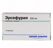 Эрсефурил капсулы 200 мг № 14 