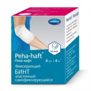Peha-haft® / Пеха-хафт - самофиксирующийся бинт 4 м х 6 см, синий