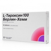 L-Тироксин-100 Берлин Хеми таблетки 100 мкг № 50 
