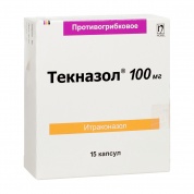 Текназол капсулы 100 мг №15