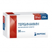 Тербинафин таблетки 250 мг № 30