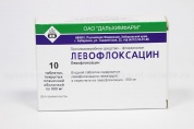 Левофлоксацин таблетки покрыт.плен.об. 500 мг № 10