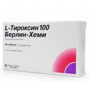 L-Тироксин-100 Берлин Хеми таблетки 100 мкг № 100