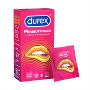 Презервативы Дюрекс Pleasuremax упаковка № 12