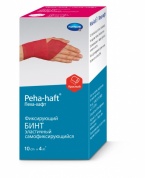 Peha-haft® / Пеха-хафт - самофиксирующийся бинт 4 м х 10 см, красный