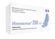 Иновелон таблетки п/обол. 200 мг № 60