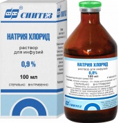 Натрия хлорид раствор для инфузий 0,9% 100 мл