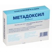 Метадоксил ампулы 300 мг , 5 мл № 10 