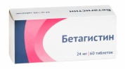 Бетагистин таблетки 24 мг № 60 Озон