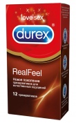 Презервативы Дюрекс RealFeel упаковка № 12