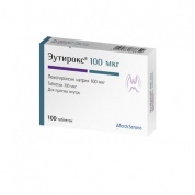 Эутирокс 100 таблетки 100 мкг № 100