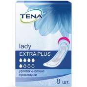 Тена Lady Extra Plus прокладки урологические № 8
