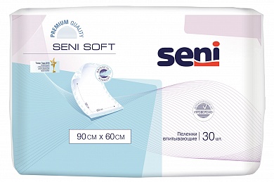 Сени Soft Basic простыни (пеленки) 90х60 см  № 30 