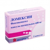  Ломексин капсулы вагинальные 600 мг № 2 шт