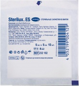 Стерилюкс Салфетки из перевязочной марли (стерильные): 5 х 5 см, 8 слоев, 17 нитей, 10 шт