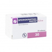 Бромокриптин-Рихтер таблетки 2.5 мг № 30