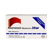 Акатинол Мемантин таблетки 20 мг № 28 