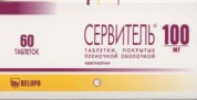 Сервитель таблетки покр./оболочкой 100 мг № 60