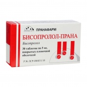 Бисопролол-Прана таблетки 5 мг № 30