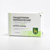 Гонадотропин хорионический флаконы 1000 ЕД , 5 мл № 5