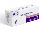 Оланзапин - Канон таблетки покрытые оболочкой 5 мг № 28