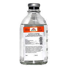 Натрия хлорид р-р для инфузий 0.9% 400 мл № 15