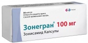 Зонегран капсулы 100 мг № 56