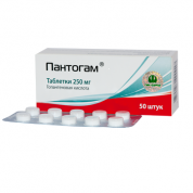 Пантогам таблетки 250 мг № 50 