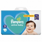 Подгузники Памперс (Pampers) Active Baby-Dry размер 3 (6-10 кг) № 104