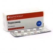 Торасемид таблетки 5 мг № 60