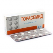 Торасемид таблетки 5 мг № 20