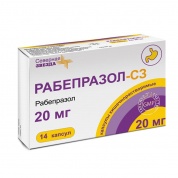 Рабепразол-СЗ капсулы кишечнорастворимые 20 мг № 14