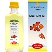  Norwegian Fish Oil Омега-3 со вкусом лимона флакон 240 мл