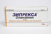 Зипрекса таблетки п/обол. 5 мг № 28