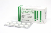 Аторвастатин-прана таблетки покрытые обол. 40 мг № 30