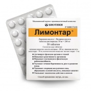 Лимонтар таблетки 250 мг № 30