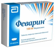 Феварин таблетки покрытые оболочкой 100 мг № 30
