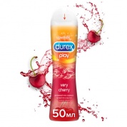 Дюрекс Play Cherry Very Интимный гель-смазка с ароматом и вкусом сочной вишни 50 мл