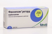 Финлепсин Ретард таблетки 200 мг № 50