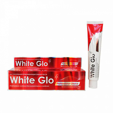 Вайт Гло зубная паста 100,0 отбеливающая профессиональный выбор