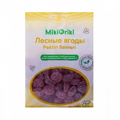 Микиорики мармелад с фруктовом соком и витамином С лесные ягоды без желатина 200г