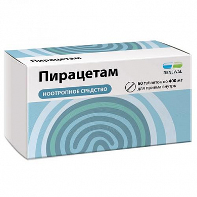 Пирацетам Reneval таблетки 400 мг № 60