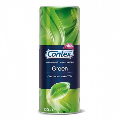  Контекс гель-смазка Green с экстрактом зеленого чая 100 мл