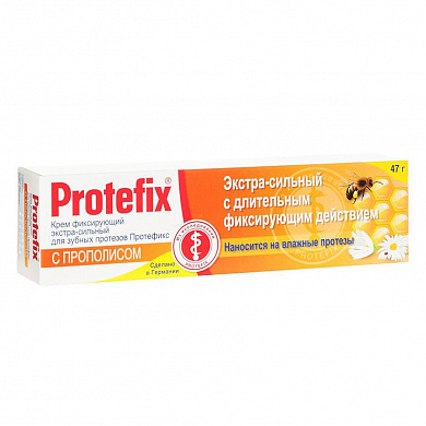 Протефикс крем экстрасильный прополис, 40 мл /47 г